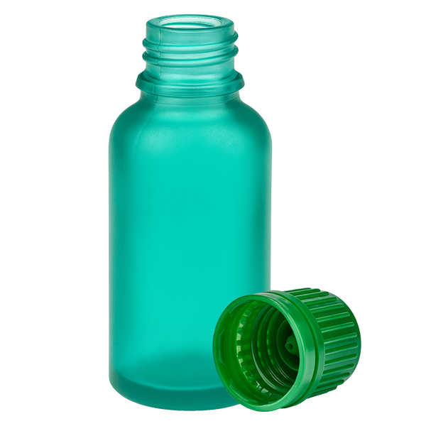 30ml láhev 11mm šroubovací uzávěr zelený tamper evident GreenLine UT18/30 30ml láhev 11mm šroubovací uzávěr zelený tamper evident GreenLine UT18/30