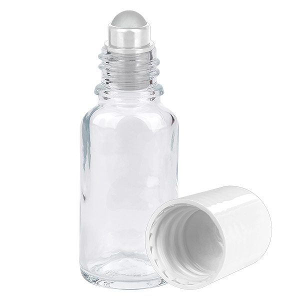 20ml roll-on lahvička bílá standardní uzávěr ClearLine UT18/20 20ml roll-on lahvička bílá standardní uzávěr ClearLine UT18/20