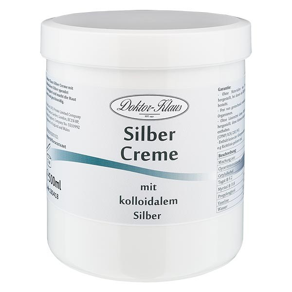 Doktor Klaus stříbrný krém 500ml Doktor Klaus stříbrný krém 500ml
