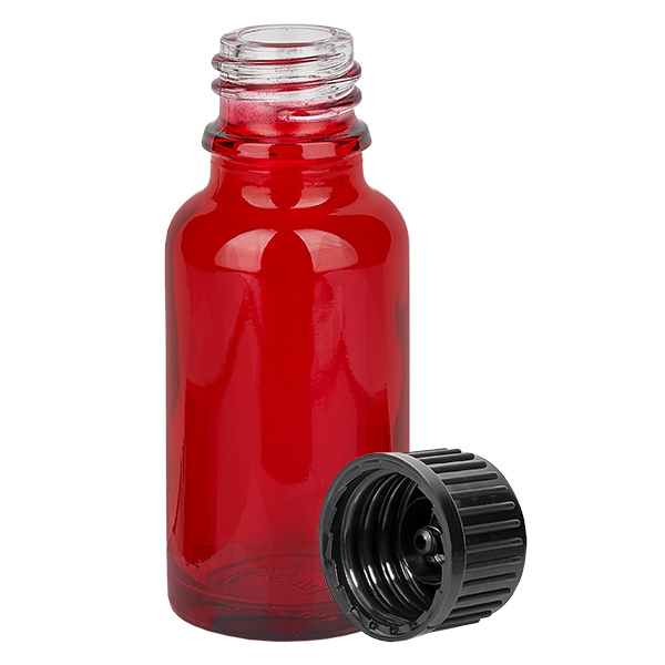 20ml láhev 11mm šroubovací uzávěr černá standard RedLine UT18/20 20ml láhev 11mm šroubovací uzávěr černá standard RedLine UT18/20