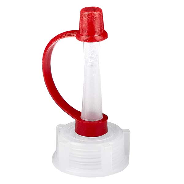 Kapací uzávěr pro laboratorní lahvičky s úzkým hrdlem 10-30ml Kapací uzávěr pro laboratorní lahvičky s úzkým hrdlem 10-30ml