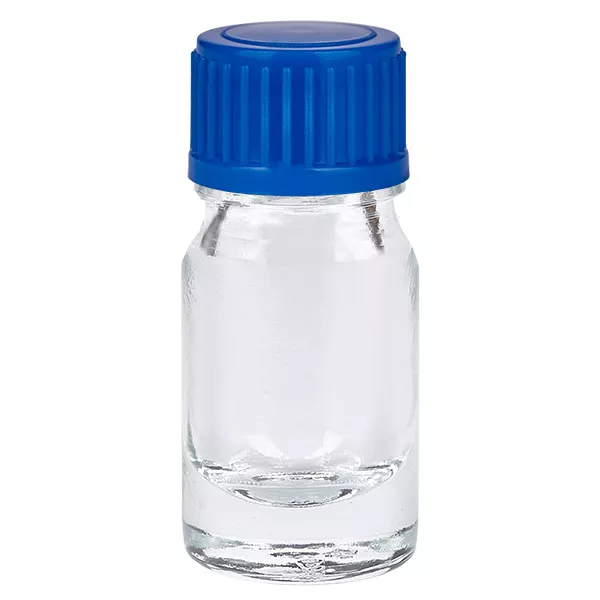 5ml lahvička 11mm šroubovací uzávěr modrá Standard ClearLine UT18/5 5ml lahvička 11mm šroubovací uzávěr modrá Standard ClearLine UT18/5