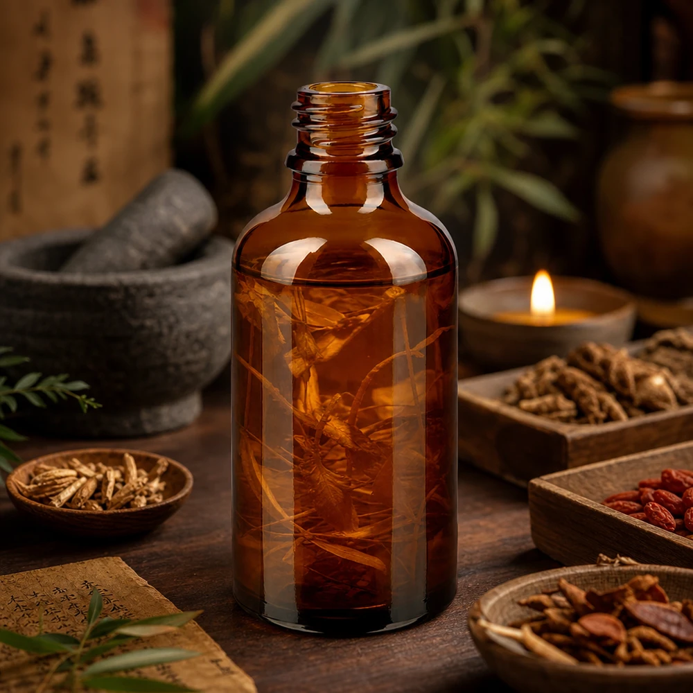 Vielseitige 50ml braune Apothekerflasche ApoGlas für Kräutertinkturen und Heilmittel