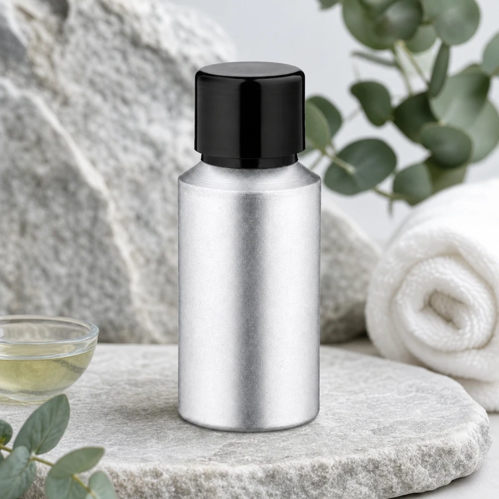 Professionelle 30ml gebeizte Aluflasche mit lichtundurchlässigem Design zum Schutz des Inhalts