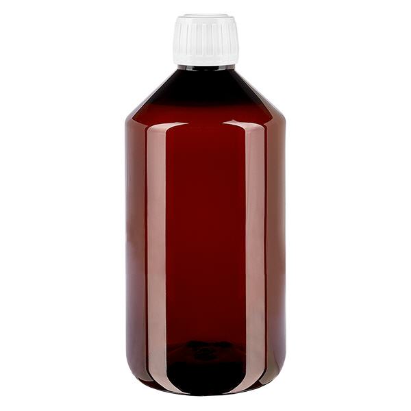 PET láhev 750ml s bílým standardním uzávěrem s možností manipulace. PET láhev 750ml s bílým standardním uzávěrem s možností manipulace.