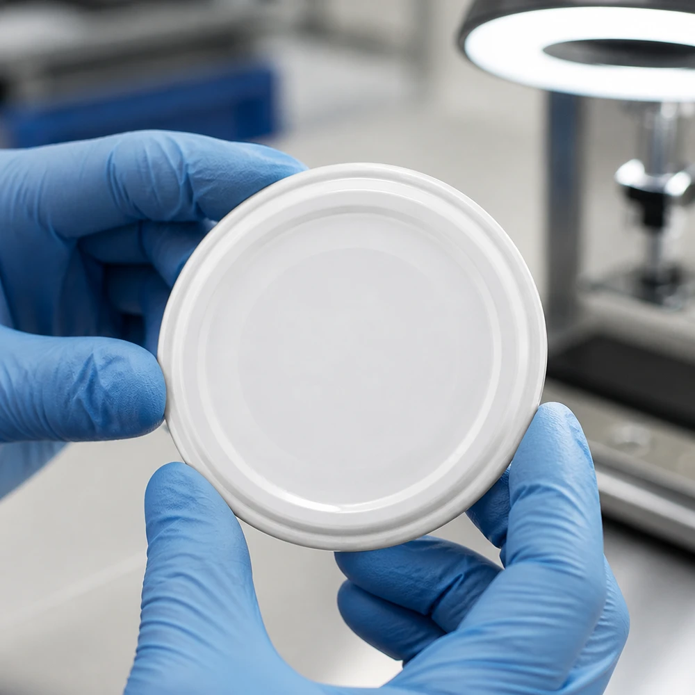 UNiTWIST TO43 bílé víčko BioSeal BPA-NI rukavice pro laboratoře kontroly kvality