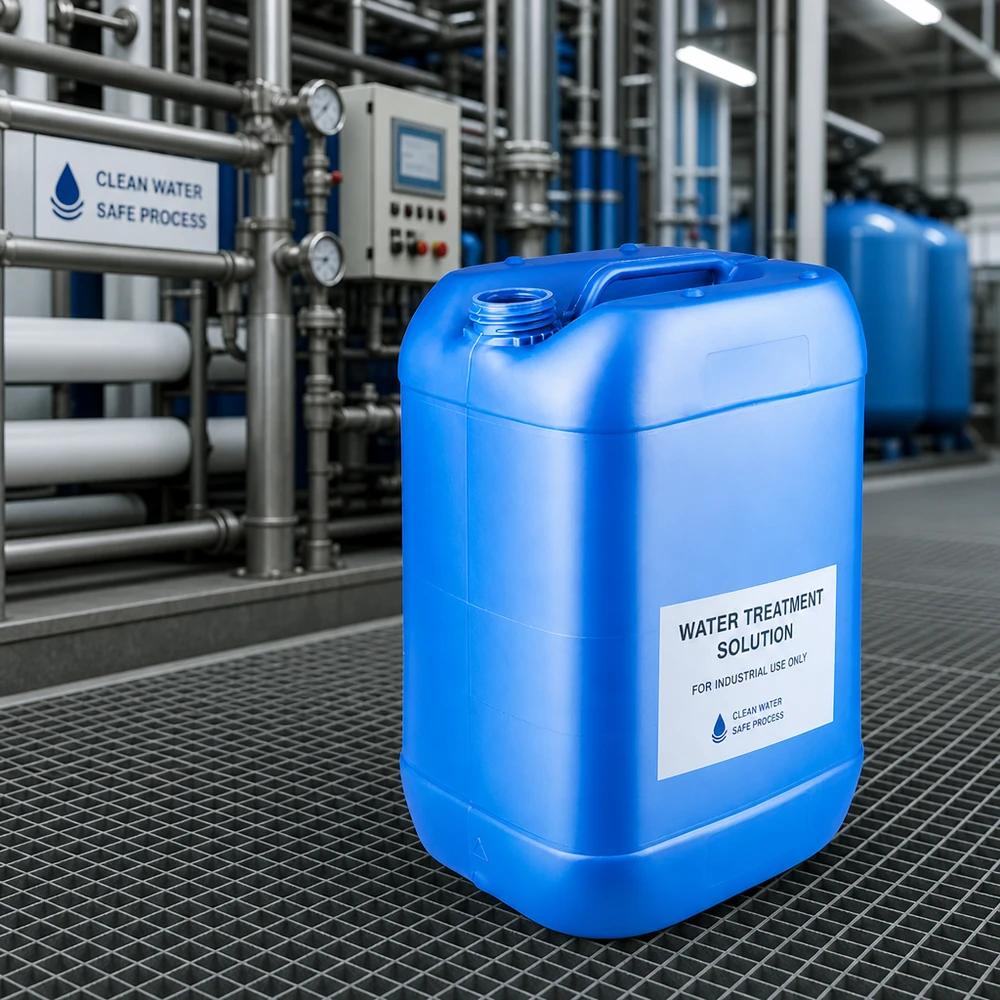 Industriekanister 25 Liter blau ohne Deckel für Wasseraufbereitung und Prozesschemie