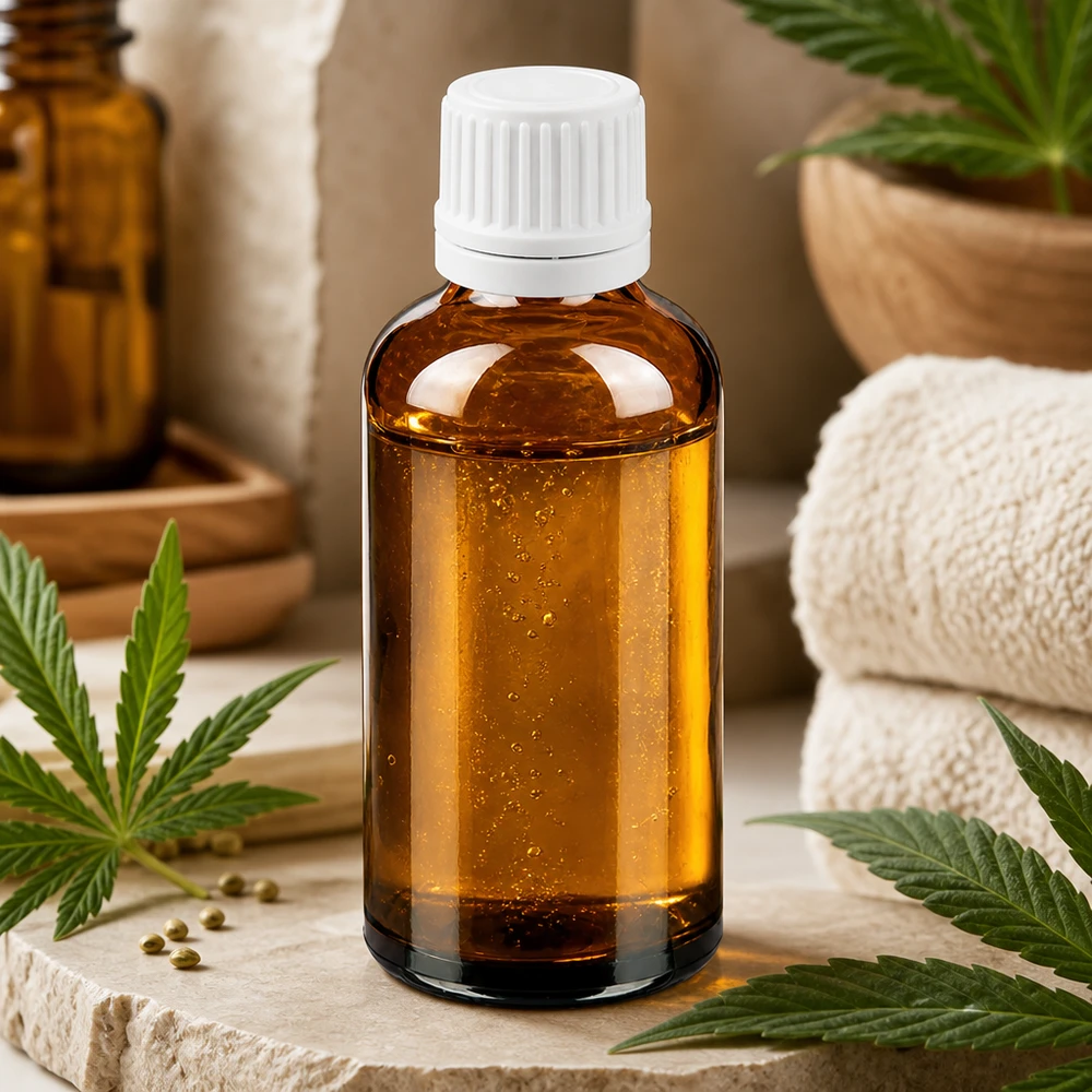 50ml lahvička s kapátkem 0,7 mm bílá s uzávěrem s ochranou proti manipulaci BrownLine UT18/50 Apotheken-Standard Tropfflasche 50ml aus robustem Braunglas mit kindersicherem Verschluss UT18