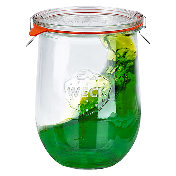 Sada 18 zavařovacích sklenic Weck 1062ml tulipánové sklenice, 1 litr. Sada 18 zavařovacích sklenic Weck 1062ml tulipánové sklenice, 1 litr.
