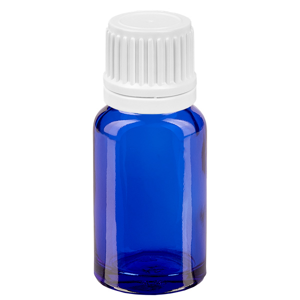 10ml lahvi&#269;ka 11mm &#353;roubovac&#237; uz&#225;v&#283;r b&#237;l&#253; BlueLine UT18/10.