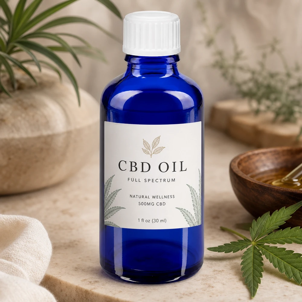 Lékárenská láhev modrá 50ml šroubovací uzávěr bílý Globuli Standard Schlanke kobaltblaue Tropfflasche aus Apothekerglas mit weißem Drehverschluss 50ml