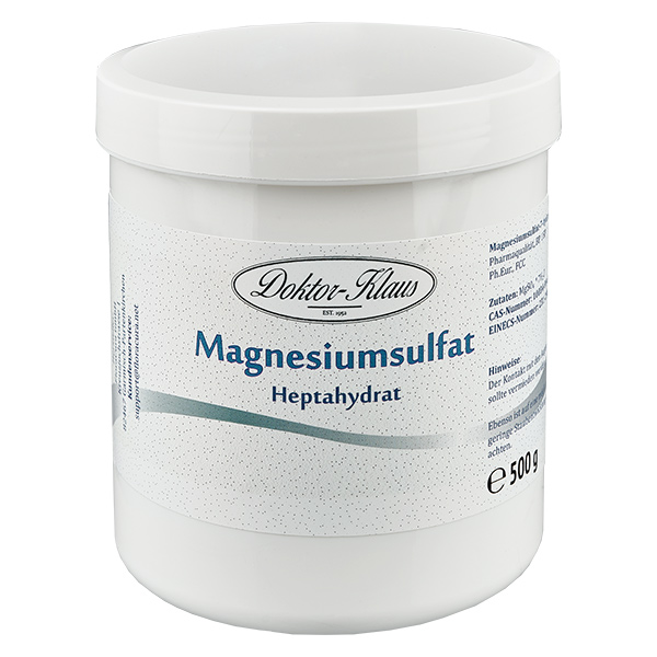 Síran hořečnatý (7-hydrát) 500g Doktor-Klaus Síran hořečnatý (7-hydrát) 500g Doktor-Klaus