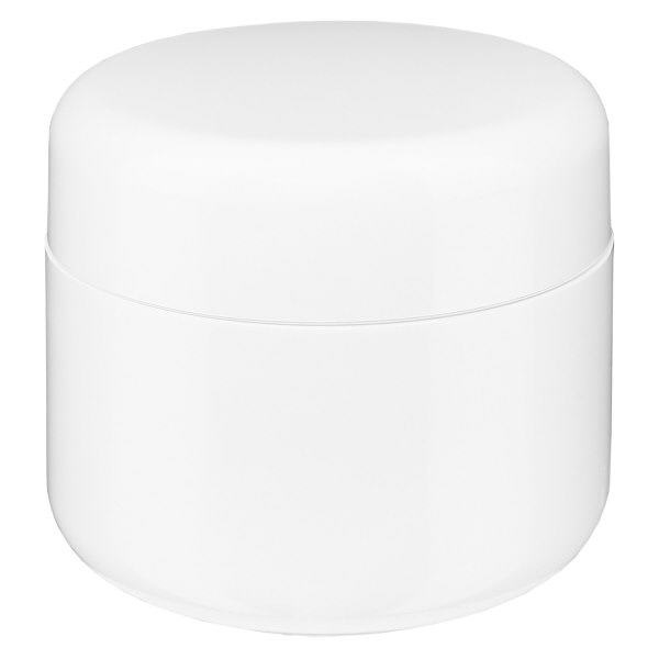 Smetanová dóza Softline bílá 5ml se šroubovacím uzávěrem Smetanová dóza Softline bílá 5ml se šroubovacím uzávěrem