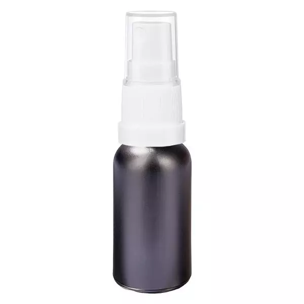 30ml lahvička s rozprašovačem s bílým uzávěrem BlackLine UT18/30