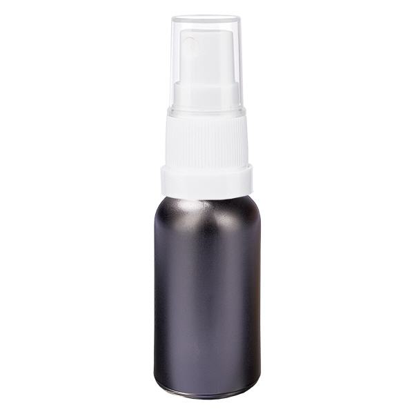 30ml lahvička s rozprašovačem s bílým uzávěrem BlackLine UT18/30