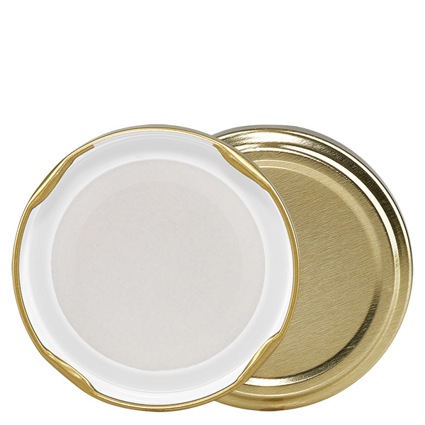 58mm víko BioSeal zlaté (TO58) UNiTWIST 58mm víko BioSeal zlaté (TO58) UNiTWIST