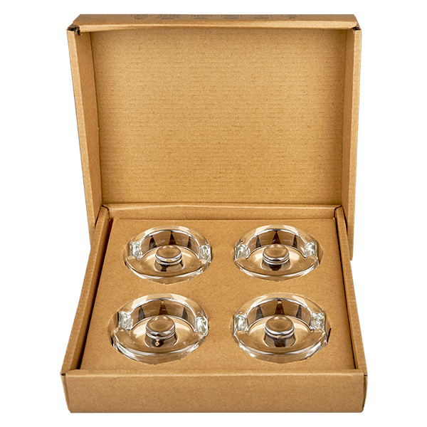 Z&#225;t&#283;&#382;e na fermenta&#269;n&#237; sklenice s rukojet&#237;, sada 4 kus&#367; UNiTWIST