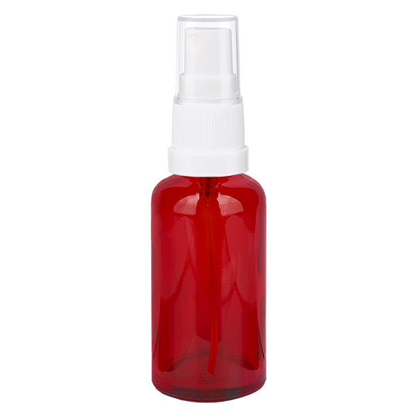 50ml lahvička na rozprašování s bílým uzávěrem RedLine UT18/50 UNiTWIST 50ml lahvička na rozprašování s bílým uzávěrem RedLine UT18/50 UNiTWIST