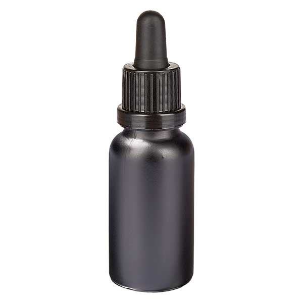 20ml pipetovací láhev s tamper-evidentním uzávěrem BlackLine UT18/20 20ml pipetovací láhev s tamper-evidentním uzávěrem BlackLine UT18/20