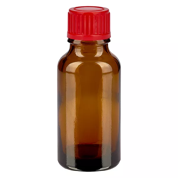 20ml láhev 11mm šroubovací uzávěr červená Standard BrownLine UT18/20 20ml láhev 11mm šroubovací uzávěr červená Standard BrownLine UT18/20