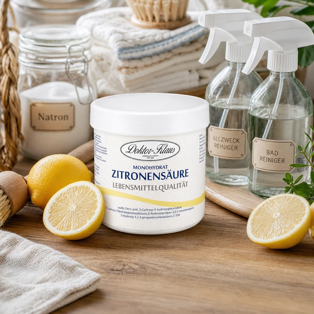 Kyselina citronová 250g Doktor-Klaus Biologische Haushaltsreinigung 250g Zitronensäure Doktor-Klaus mit natürlichen Zutaten
