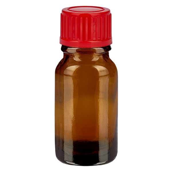 10ml l&#225;hev 11mm &#353;roubovac&#237; uz&#225;v&#283;r &#269;erven&#225; Standard BrownLine UT18/10