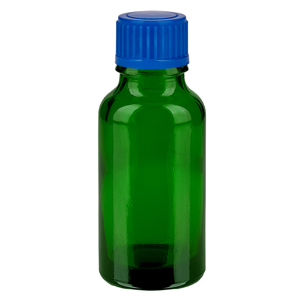 20ml lahvička 11mm šroubovací uzávěr modrá Standard GreenLine UT18/20 20ml lahvička 11mm šroubovací uzávěr modrá Standard GreenLine UT18/20