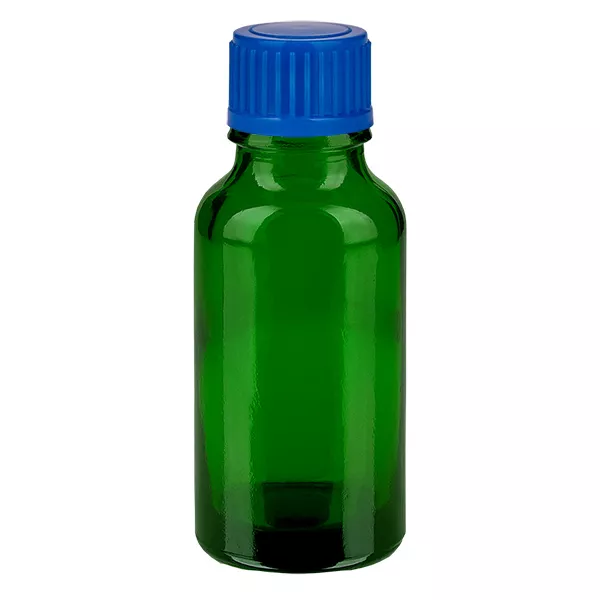 20ml lahvička 11mm šroubovací uzávěr modrá Standard GreenLine UT18/20