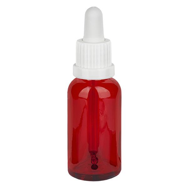 30ml pipetovací lahvička bílá s uzávěrem proti neoprávněné manipulaci RedLine UT18/30 30ml pipetovací lahvička bílá s uzávěrem proti neoprávněné manipulaci RedLine UT18/30