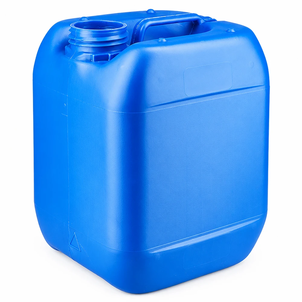 Kanystr 5 litrů modrý bez uzávěru HDPE Kanister 5 Liter in Blau ohne Verschluss stapelbar und lebensmittelecht