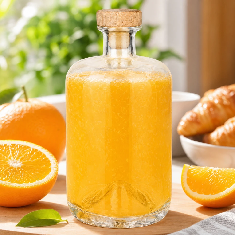700ml Apothekenflasche "Classic" mit Holzgriffkorken UNiTWIST®