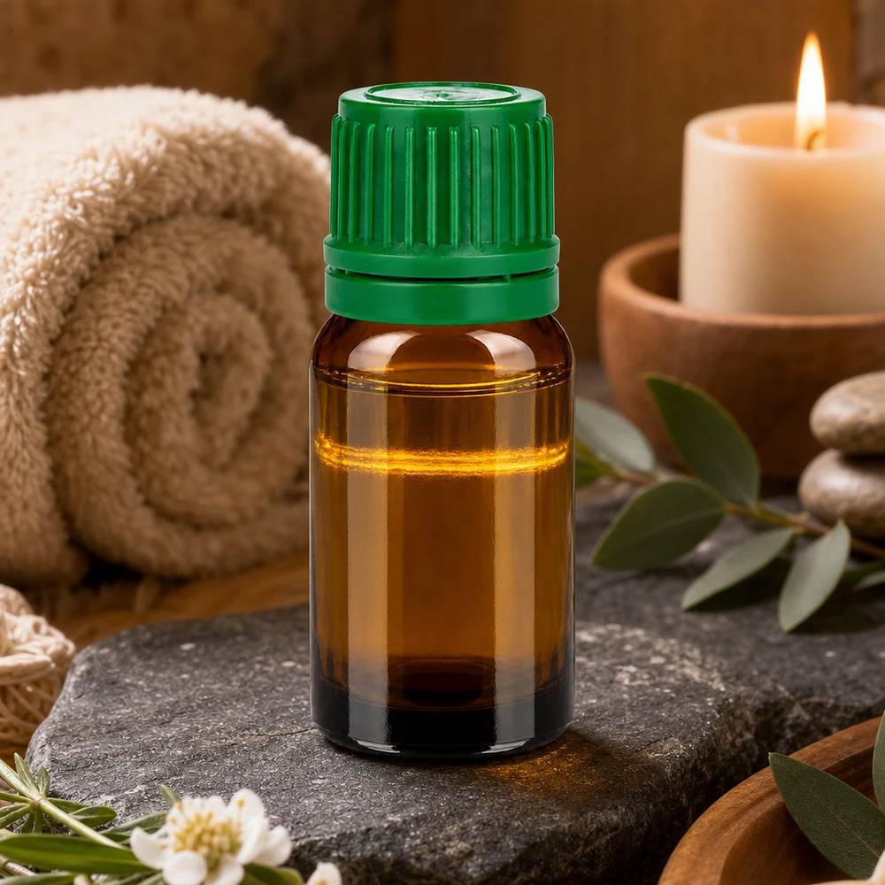10ml lahvička 11mm šroubovací uzávěr zelený tamper evident BrownLine UT18/10 10ml Apotheken-Qualität Glasflasche mit grünem Verschluss für sichere Aufbewahrung von Essenzen