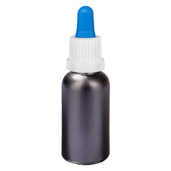 30ml pipetovací láhev bílá/modrý uzávěr s ochranou proti manipulaci BlackLine UT18/30