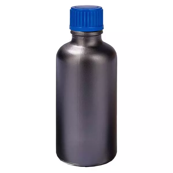 50ml láhev 11mm šroubovací uzávěr modrý standard BlackLine UT18/50 50ml láhev 11mm šroubovací uzávěr modrý standard BlackLine UT18/50