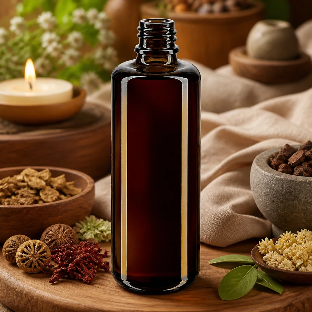 Fialová skleněná lahvička 50ml DIN 18 (Mironglas) Vielseitige Orion Tropfflasche 50ml aus Miron Violettglas ideal für Bachblüten und homöopathische Mittel