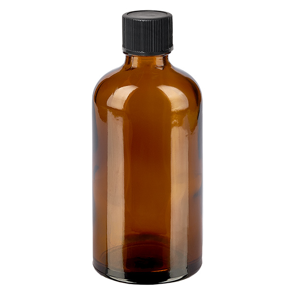 100ml kap&#225;tko lahvi&#269;ka 1mm &#269;ern&#225; standardn&#237; uz&#225;v&#283;r BrownLine UT18/100