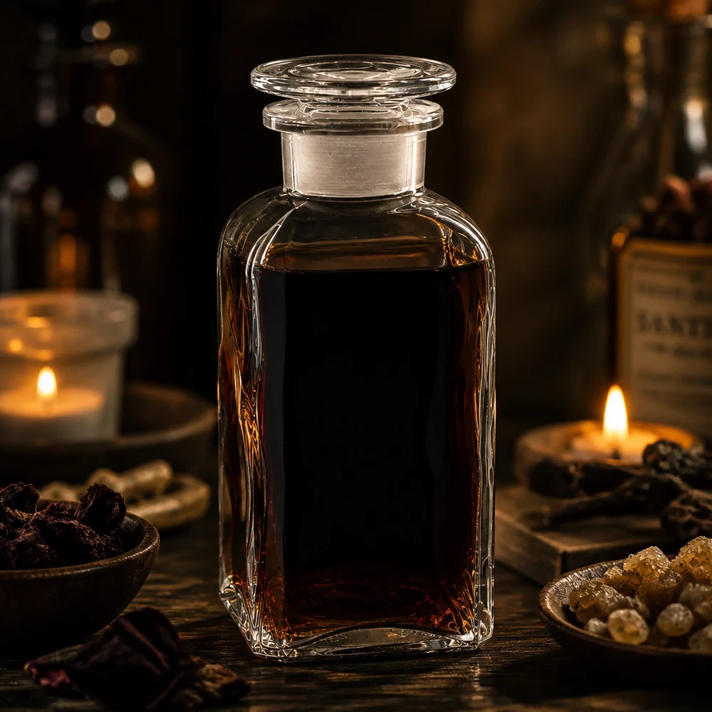 Čtvercová láhev 350ml čirá skleněná zátka se širokým hrdlem Vintage Apothekerflasche 350ml Vierkant Weithals klar mit Glasstopfen für Kräuteröle