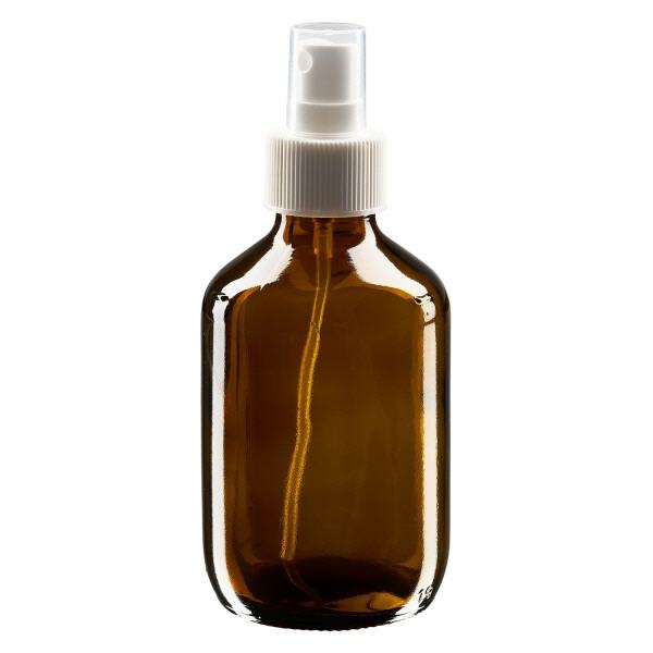 200ml lahvička na léky hnědá, s rozprašovačem s pumpičkou bílá ApoGlas 200ml lahvička na léky hnědá, s rozprašovačem s pumpičkou bílá ApoGlas
