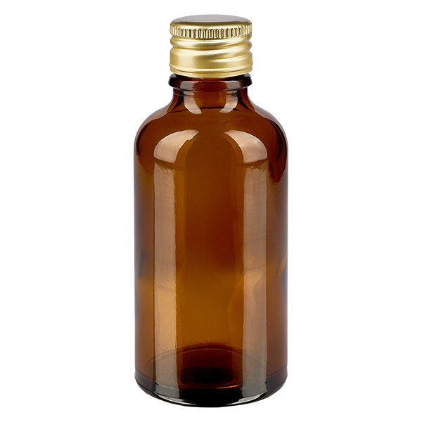 50ml l&#225;hev 11mm &#353;roubovac&#237; uz&#225;v&#283;r Alu-Gold Standard BrownL. UT18/50