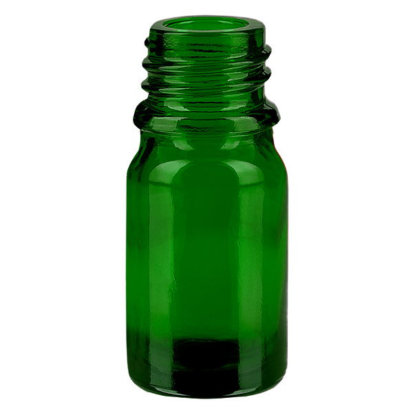 Zelená lékárenská láhev ApoGlas o objemu 5 ml Zelená lékárenská láhev ApoGlas o objemu 5 ml