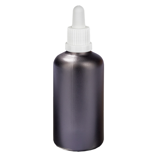 100ml pipetovací láhev bílá tamper-evidentní uzávěr BlackLine UT18/100 100ml pipetovací láhev bílá tamper-evidentní uzávěr BlackLine UT18/100