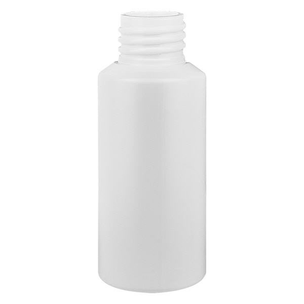Lékárenská láhev HDPE 30ml bílá, bez uzávěru Lékárenská láhev HDPE 30ml bílá, bez uzávěru