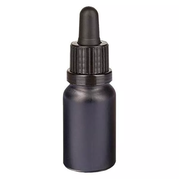10ml pipetovací láhev s tamper-evidentním uzávěrem BlackLine UT18/10 10ml pipetovací láhev s tamper-evidentním uzávěrem BlackLine UT18/10