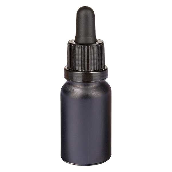 10ml pipetovací láhev s tamper-evidentním uzávěrem BlackLine UT18/10 10ml pipetovací láhev s tamper-evidentním uzávěrem BlackLine UT18/10