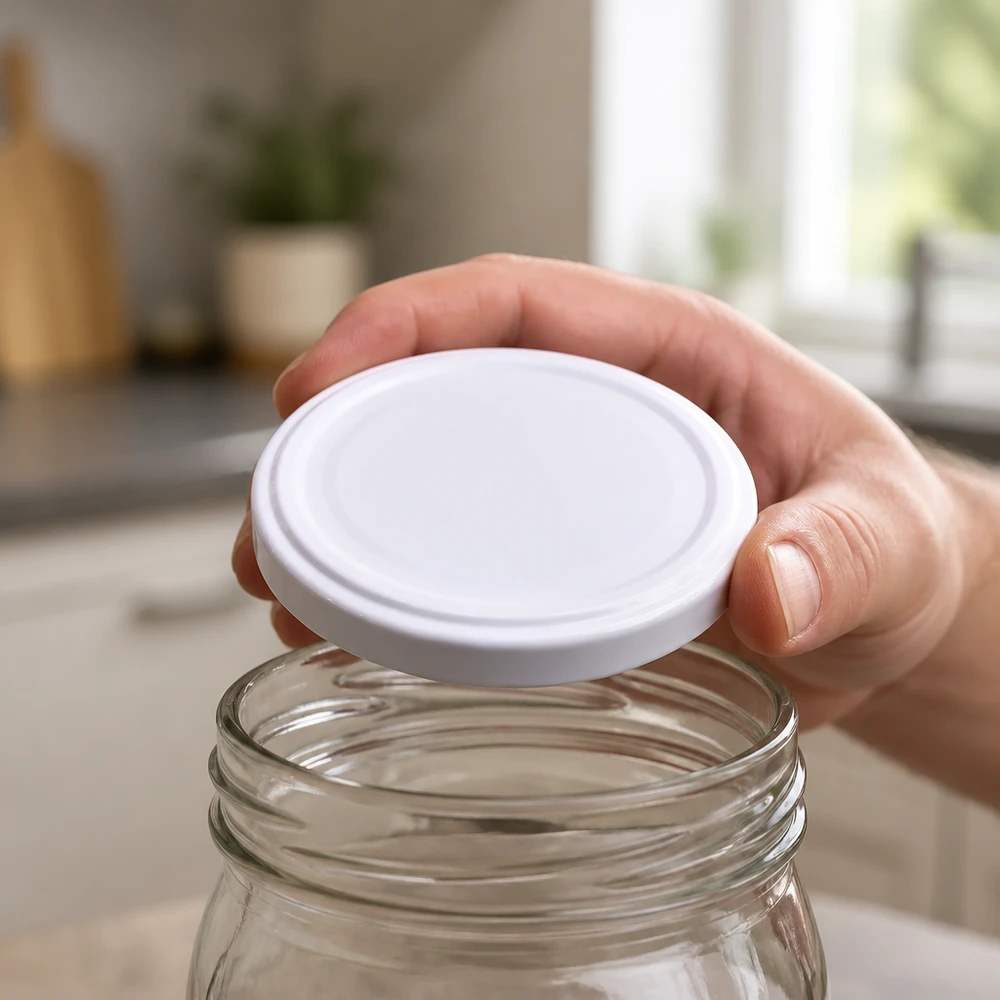 43mm víko BioSeal bílé (TO43) UNiTWIST UNiTWIST TO43 – bílé víčko BioSeal o průměru 43 mm se nasazuje na skleněnou nádobu