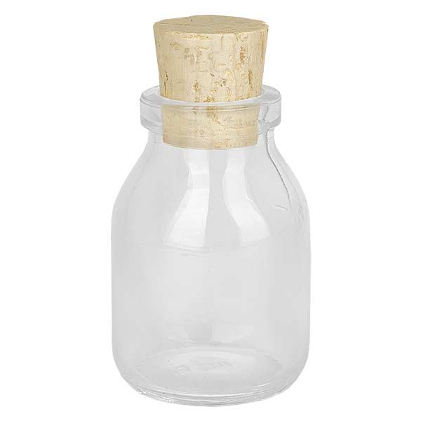 Kulat&#253; 50ml &#269;ir&#253;, otvor 22mm, v&#269;etn&#283; korku 22/26