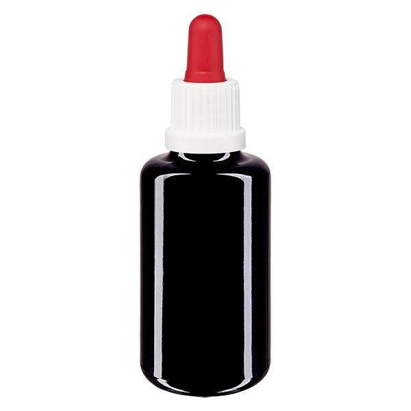Lékárenská láhev fialová 30ml pipeta bílá/červená uzávěr s ochranou proti manipulaci. Lékárenská láhev fialová 30ml pipeta bílá/červená uzávěr s ochranou proti manipulaci.