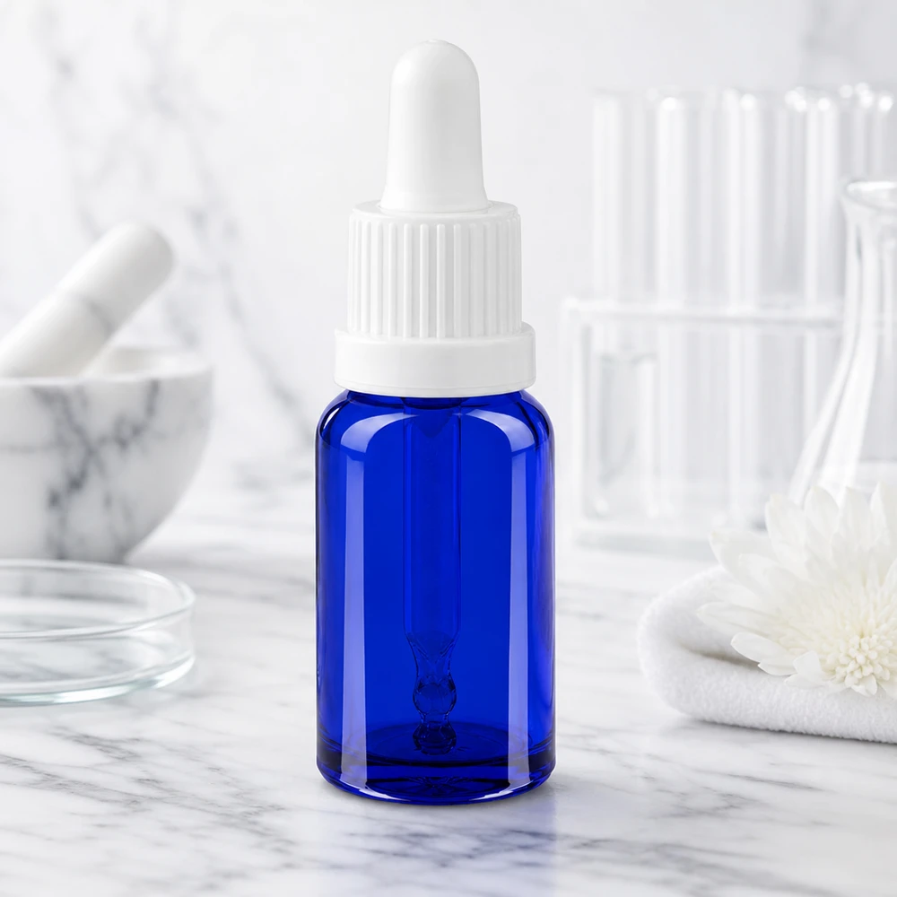 10ml pipetovací láhev bílá s uzávěrem proti neoprávněné manipulaci BlueLine UT18/10 10ml pipetovací láhev bílá s uzávěrem proti neoprávněné manipulaci BlueLine UT18/10