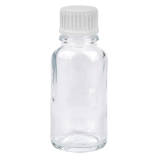 20ml globulov&#225; l&#225;hev 3mm nal&#233;vac&#237; krou&#382;ek b&#237;l&#253; standardn&#237; uz&#225;v&#283;r ClearLine UT18/20