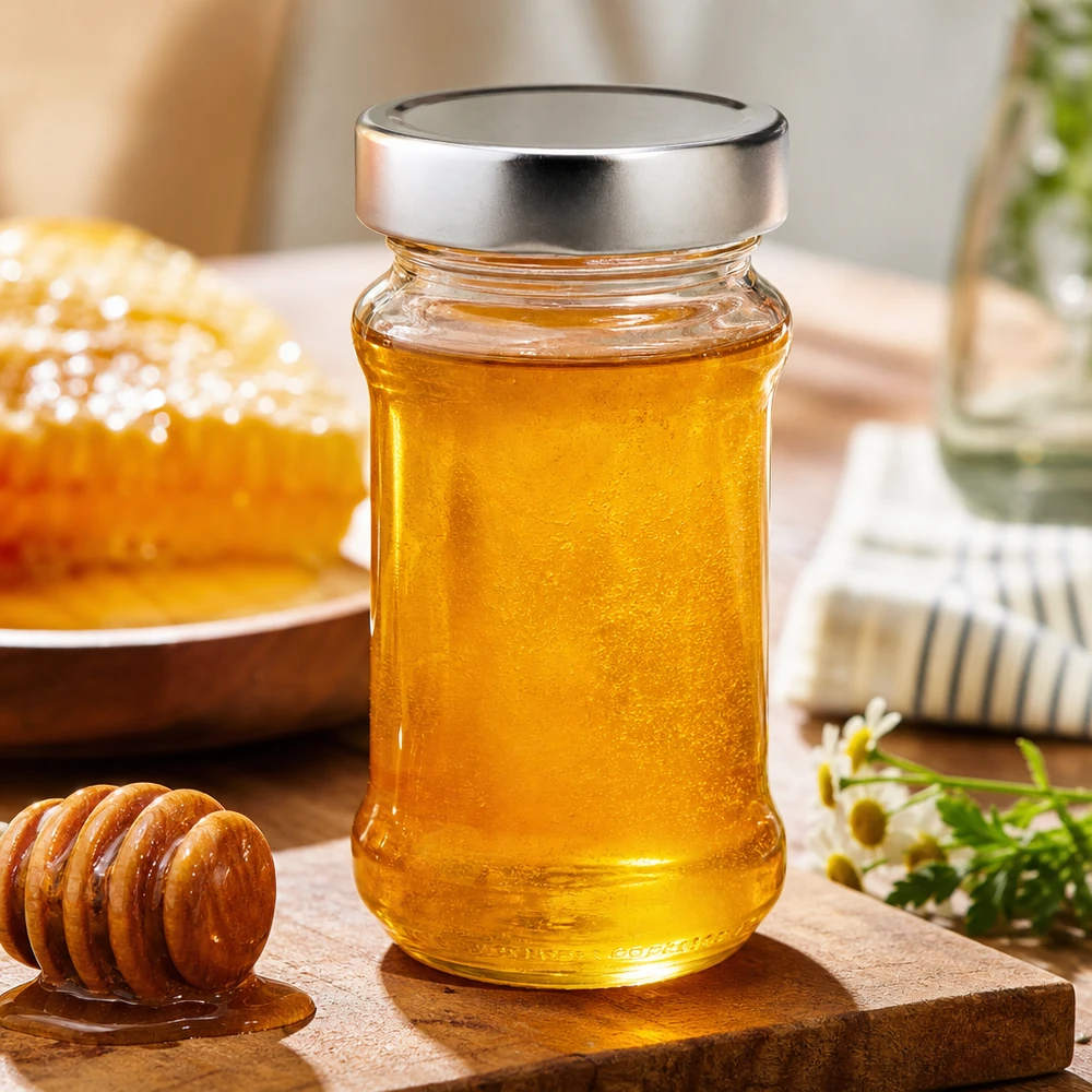 390ml kulatá skleněná nádoba + víčko BasicSeal stříbrné hluboké UT 390ml kulatá skleněná nádoba + víčko BasicSeal stříbrné hluboké UT